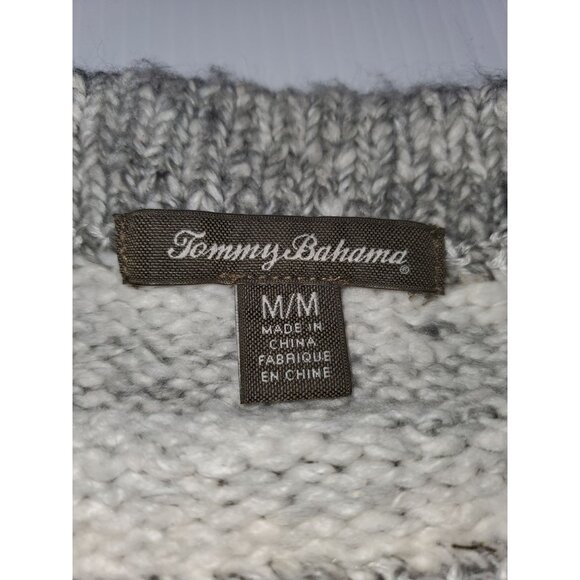 Tommy Bahama Women's Beige Shipley Porcini 3/4 Sleeve Ombré Sweater Sz M 912 - Picture 6 of 9